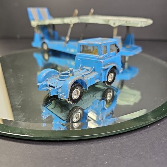 Corgi 1105 Bedford Carrimore Car Transporter Major (21101/59) Blue Britian UK - Picture 5 of 16
